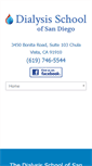 Mobile Screenshot of dialysisschoolofsd.com